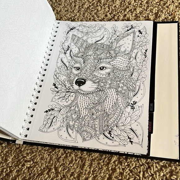 Kaleidoscope coloring book - Picture 3 of 8